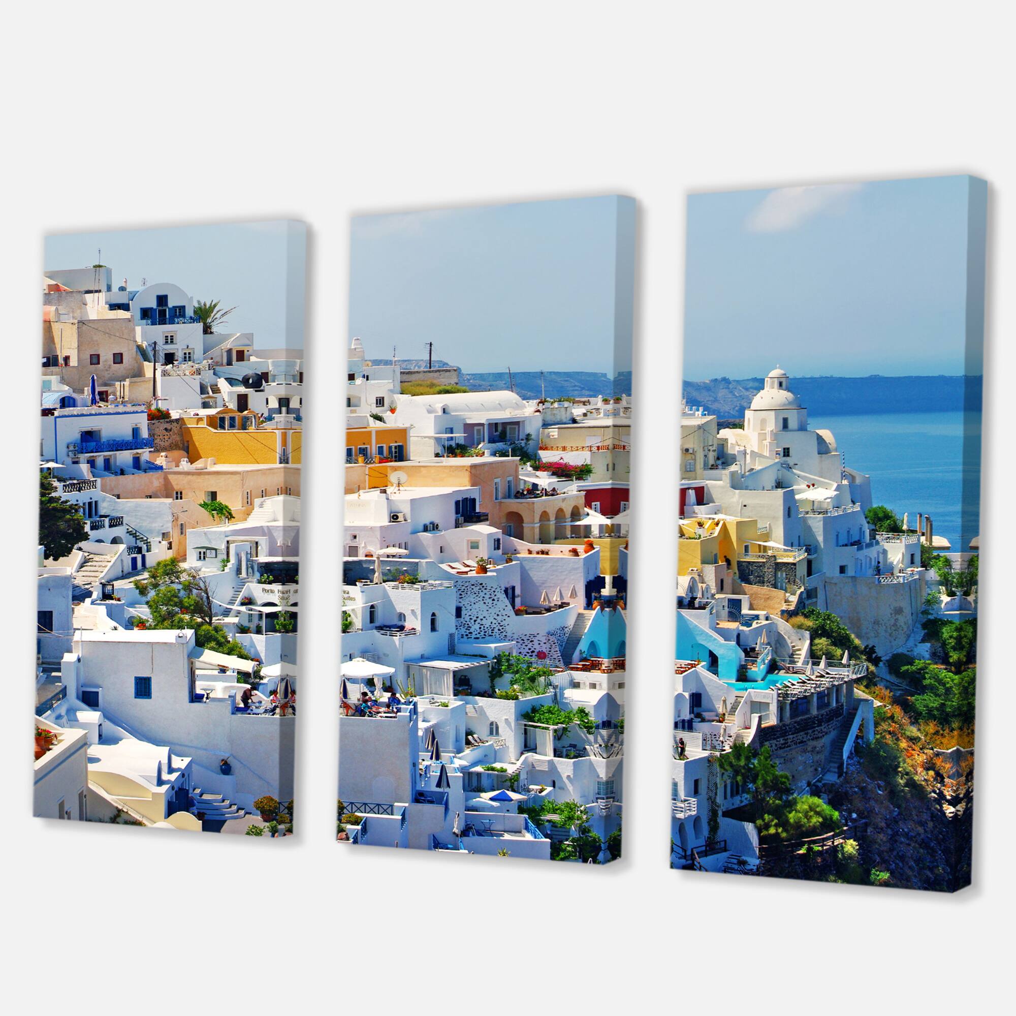 Designart - View of Fira Town Santorini